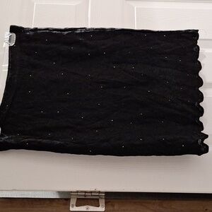 St. John lace rhinestone  skirt